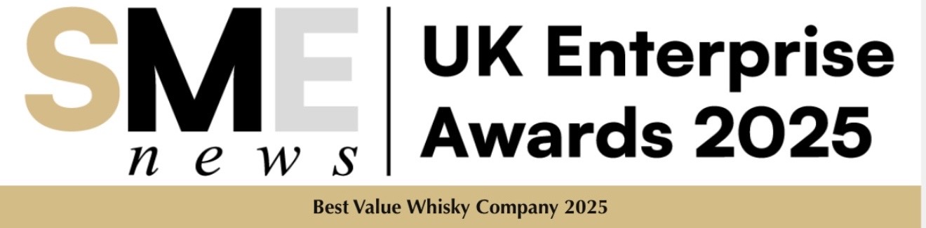 SME News UK Enterprise Awards 2025 recognition for Best Value Whisky Company 2025.